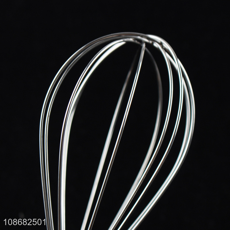 Online wholesale stainless steel handheld egg whisk egg beater for kitchen