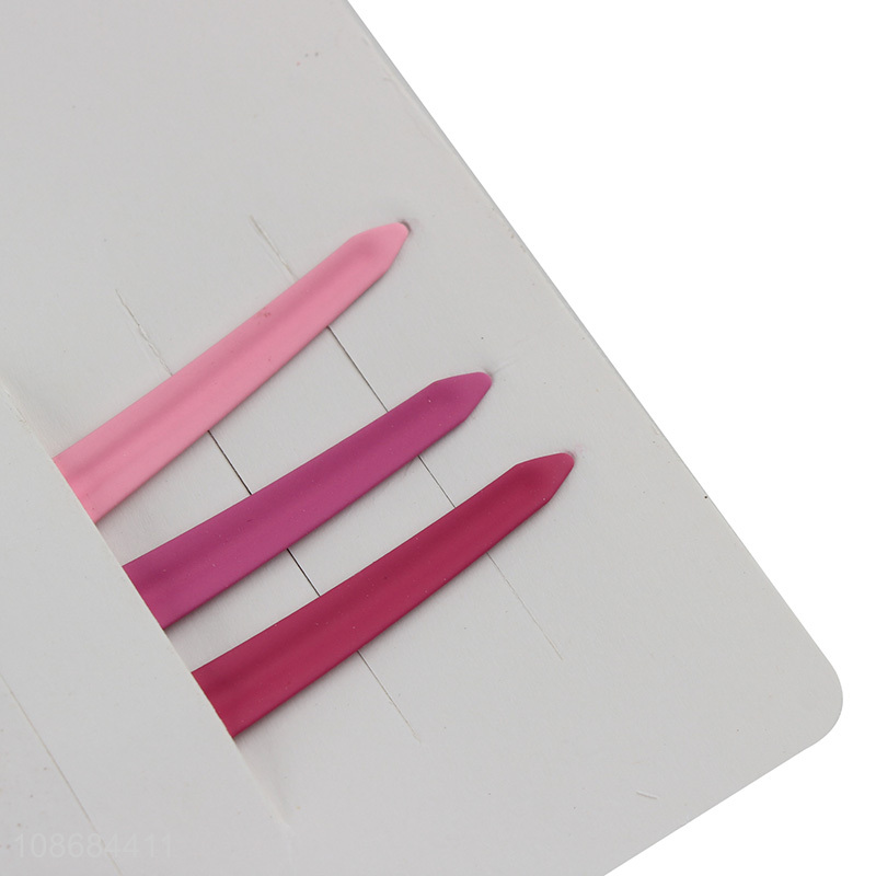 Popular products 3pcs pink girls hairpin hair clip for hair decoration