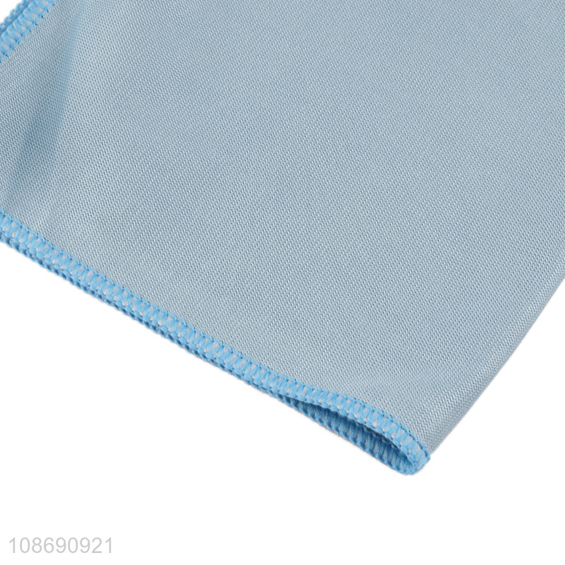 Wholesale ultra absorbent microfiber dish towel cleaning cloths for kitchen