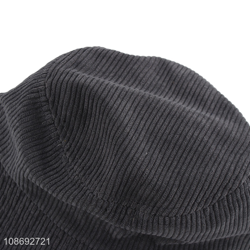 Popular product corduroy cotton bucket hat unisex fisherman hat