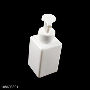 Hot selling empty packaging square plastic pump bottle for lotion