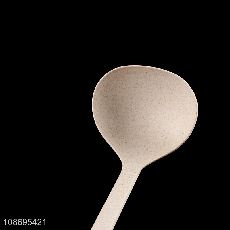 Hot selling long handle kitchen utensils soup ladle for home restaurant