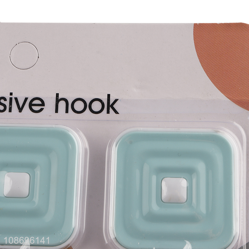 Good price 9pcs traceless nail-free sticky hooks adhesive hooks