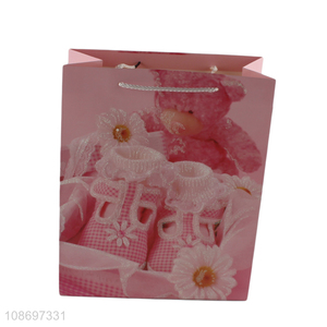 Best selling baby gifts packaging tote <em>bag</em> <em>paper</em> <em>bag</em> wholesale