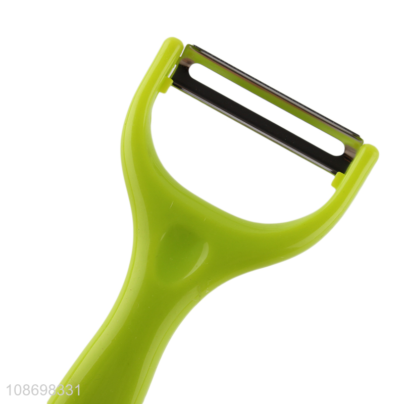 Factory price kitchen gadget fruit peeler vegetable peeler with non-slip handle