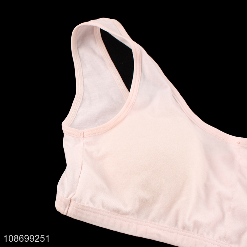 Factory price girls comfortable bras seamless wireless bras