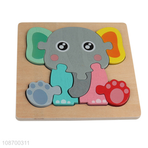 Factory supply cartoon animal elephant children puzzle toy educational toy