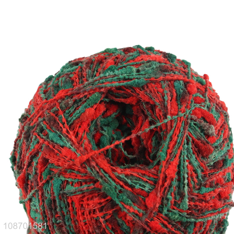 High quality 65g 150m polyester yarn for hand knitting blanket