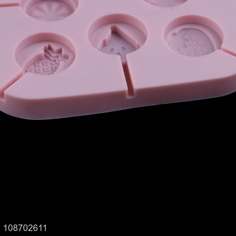 Best price multifunctional silicone candy chocolate ice mold lollipop mold
