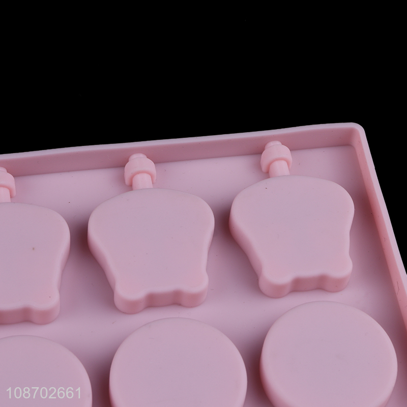 Latest design silicone diy ice cube maker candy chocolate mold for sale