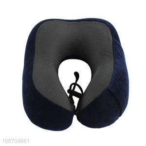 Good price adjustable memory foam travel pillow for head & neck support