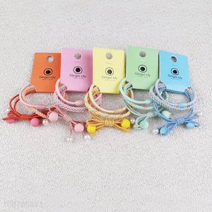 China imports candy colored durable high stretch hair ties hair bands