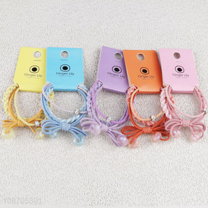New products candy colored women girls hair accessories hair ties