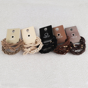 New product stylish hair ties elastic ponytail holder for women