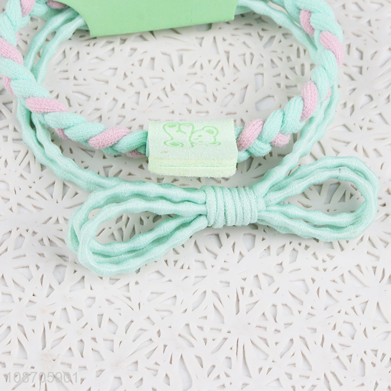 China supplier women hair accessories candy colored elastic hair ties
