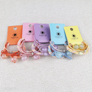 China wholesale elastic hair bands hair ties for all hair types
