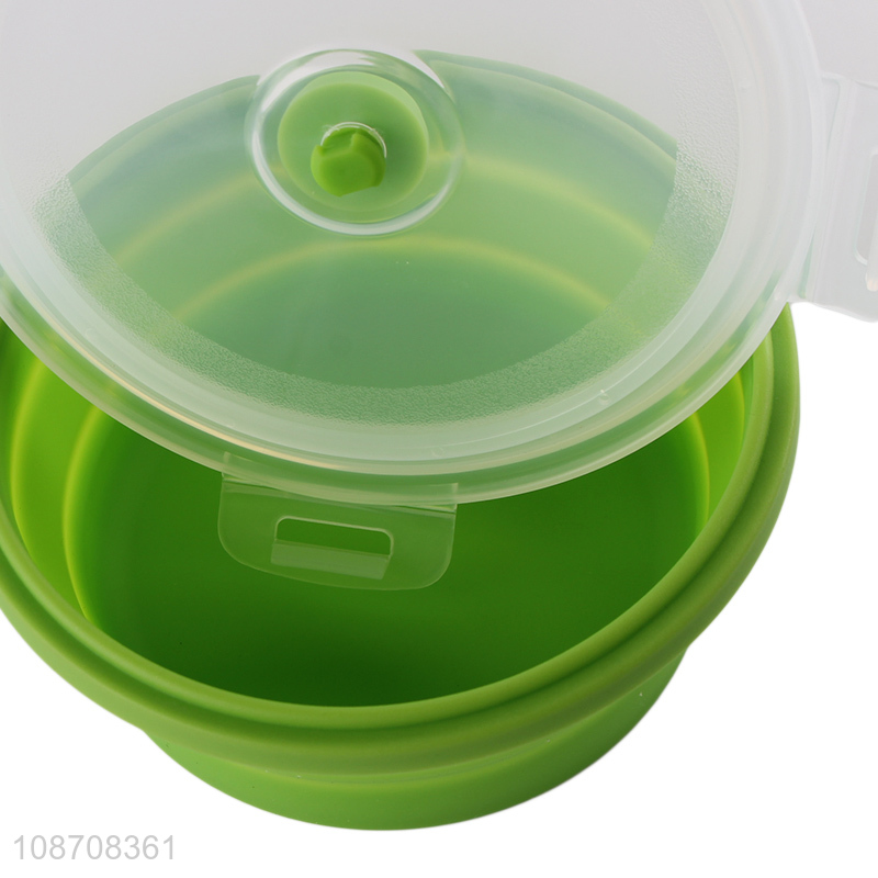 China products folding silicone food container preservation box for sale