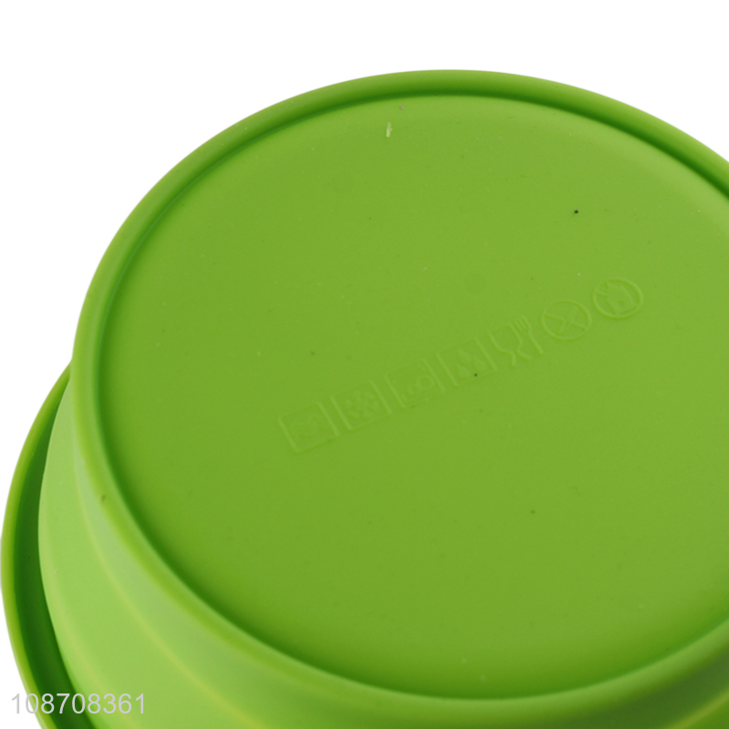 China products folding silicone food container preservation box for sale