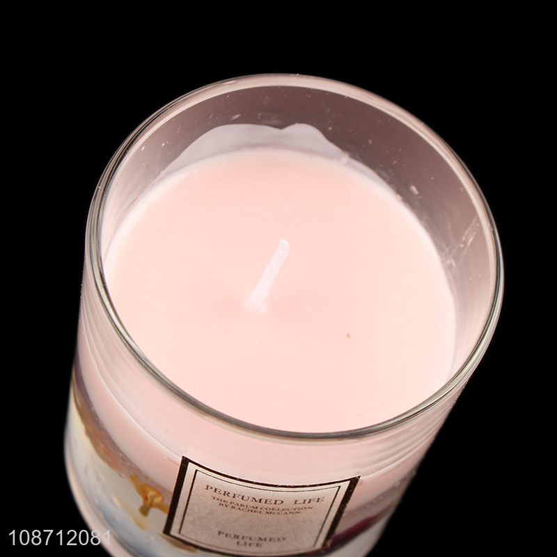 Popular product scented candle fragrance candle in glass jar for home