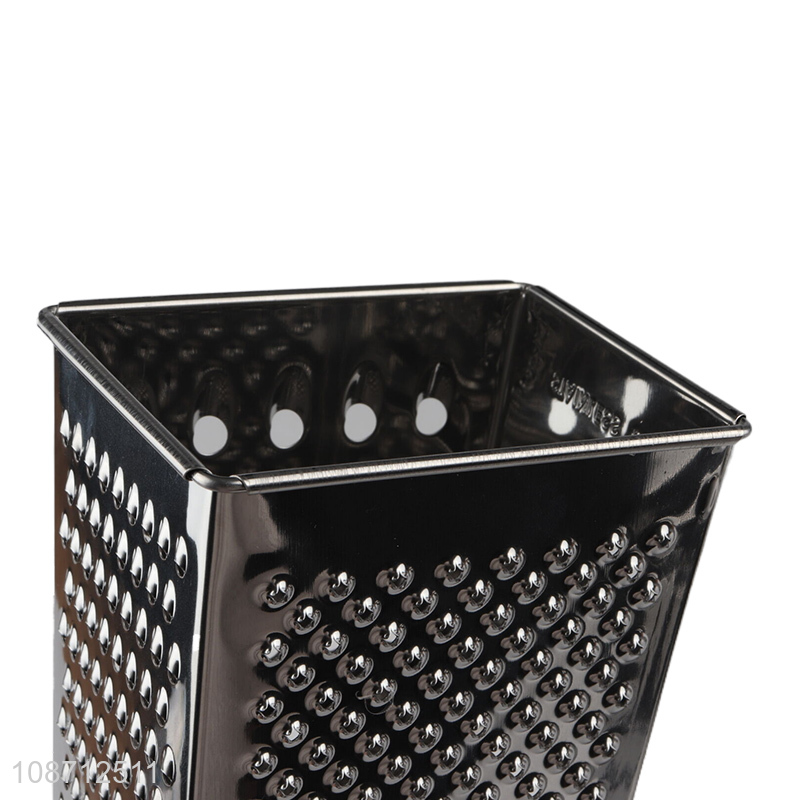 Hot selling 4sides stainless steel vegetable fruits grater for kitchen gadget