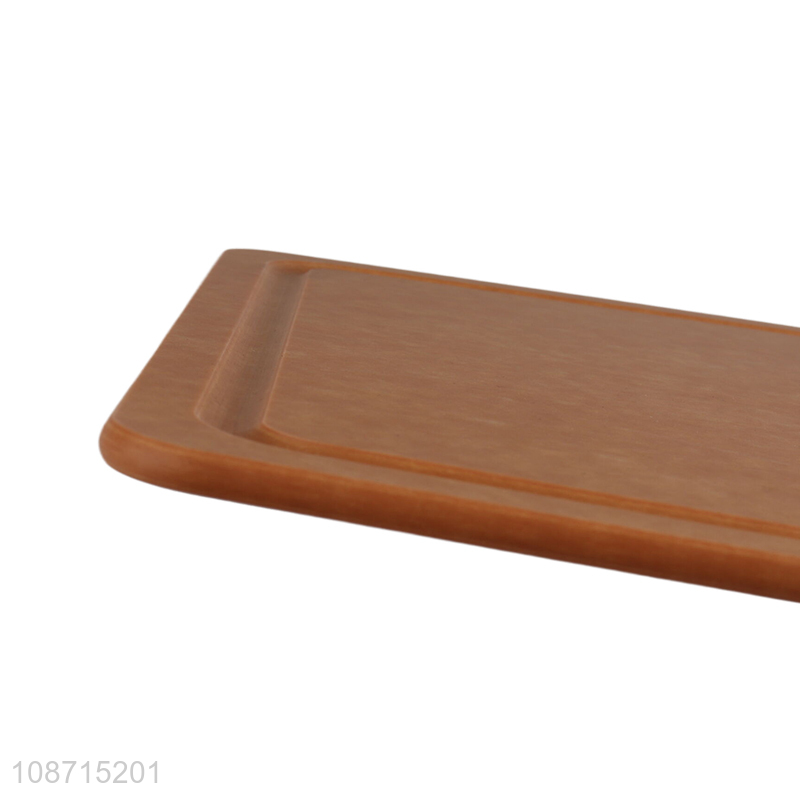 Wholesale natural wood fiber chopping board kitchen food cutting board