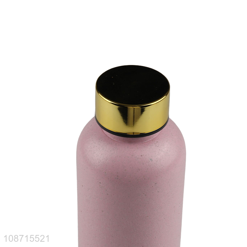 Good selling eco-friendly ports wheat straw water bottle for home office