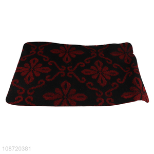 High quality anti-slip jacquard bedroom carpet bathroom floor rug bath mat