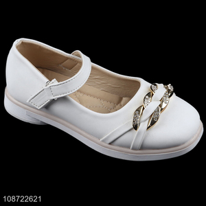 Good price comfortable girls soft sole casual leather <em>shoes</em> for kids