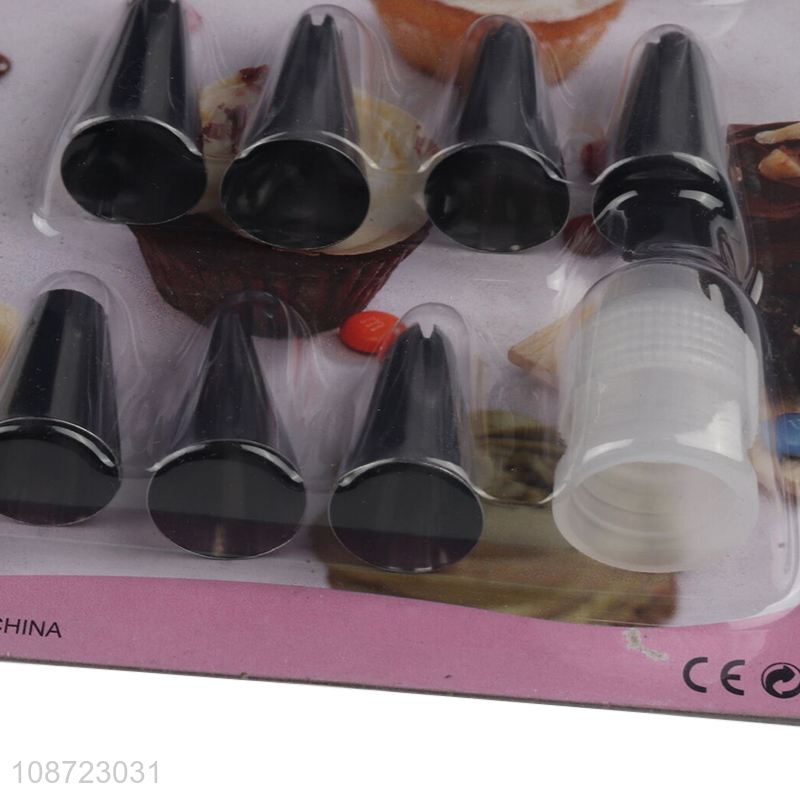 Online wholesale cake decorating tool set piping tips and converter set