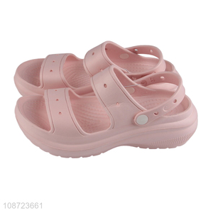 Popular products pink women non-slip summer sandal beach <em>shoes</em>