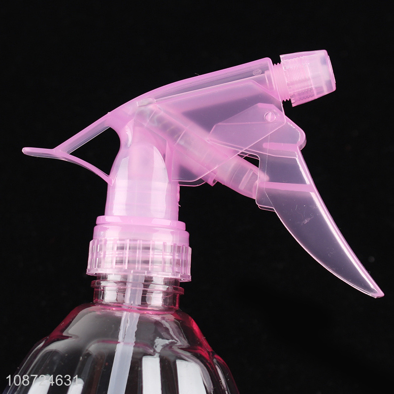 Hot selling 500ml plastic spray bottle for hair styling watering plant