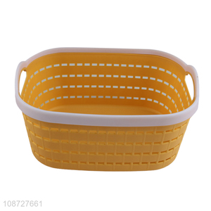 Top selling plastic hollow portable vegetable fruits storage basket