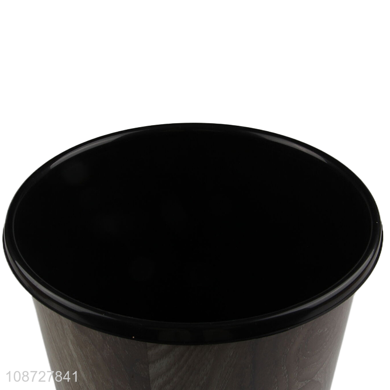 Yiwu market round indoor home office garbage can dustbin for sale