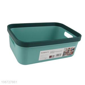 Good price rectangular sorting box storage basket with handle