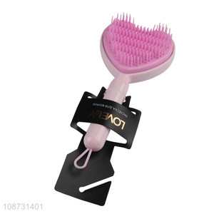 Online wholesale cute wet and dry dual use sequin quicksand hairbrush