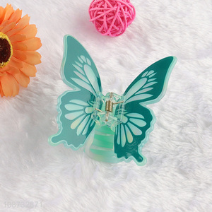 Hot product butterfly shape aesthetic acrylic hair claw clips