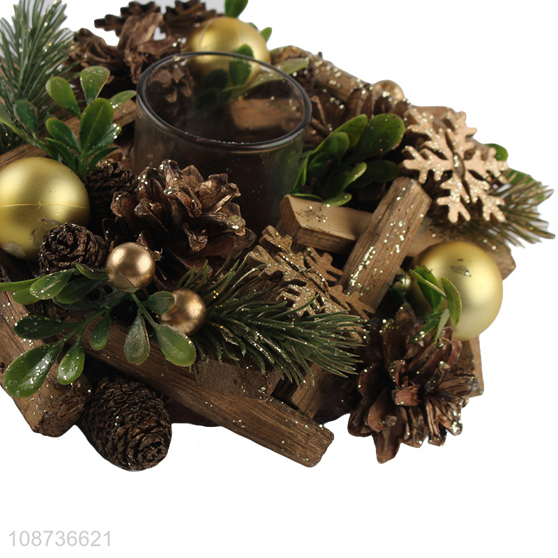 New style christmas decoration table decorating tealight candle holder
