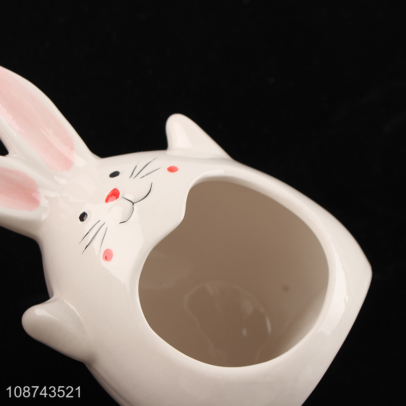Wholesale cute ceramic Halloween candle holder festival candle holder