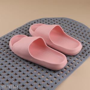 Yiwu factory pink summer indoor home slipper anti-slip <em>slippers</em> for women