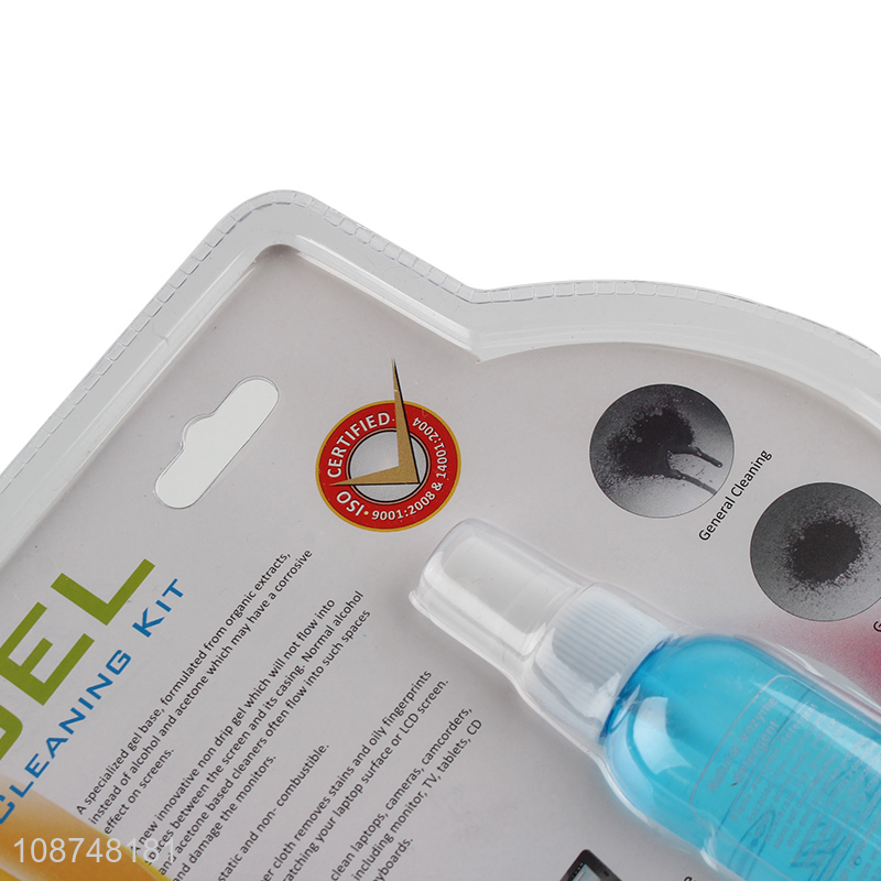 Top sale fingerprint proof screen cleaner spray cleaning kit