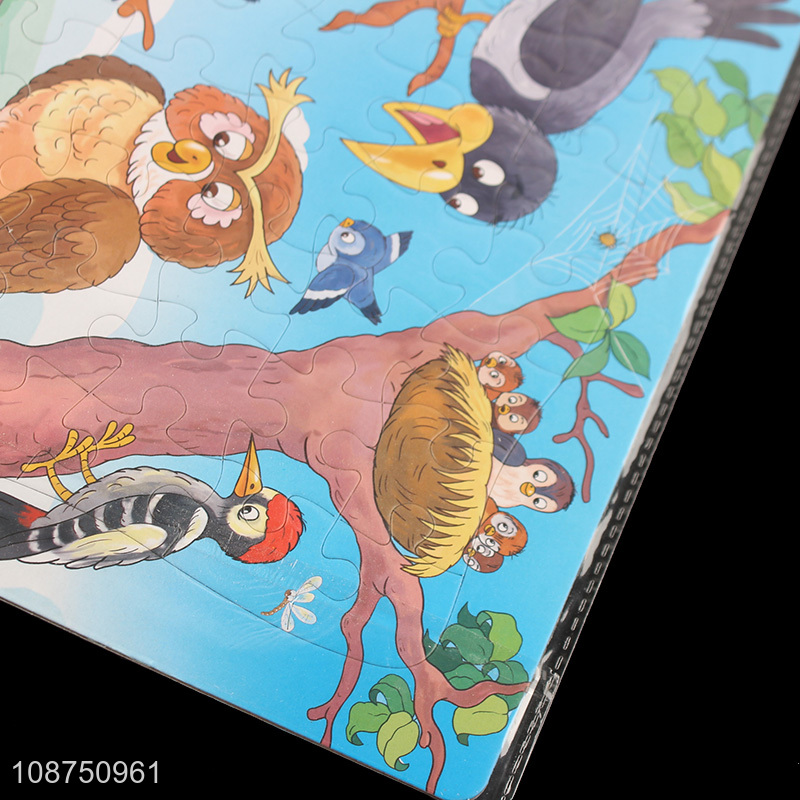 China imports cartoon bird jigsaw puzzle toy kids montessori toy