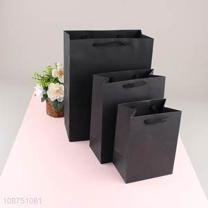 Popular products black <em>paper</em> gifts <em>bag</em> tote <em>bag</em> for sale