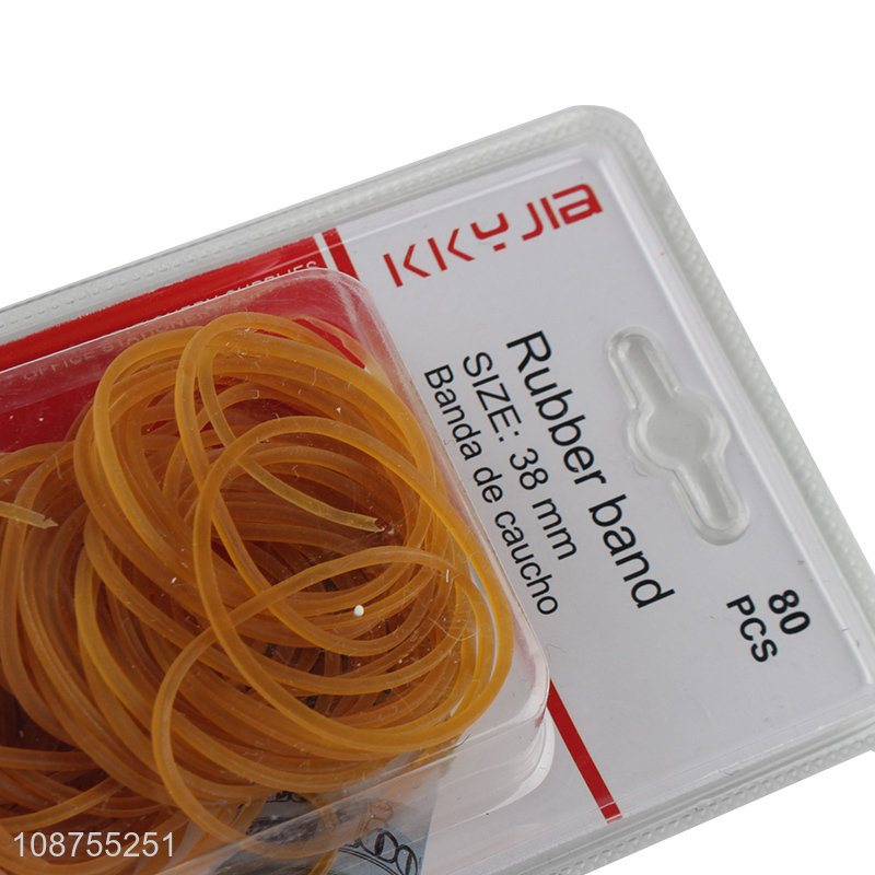 Hot sale 80pcs elastic rubber band for packaging