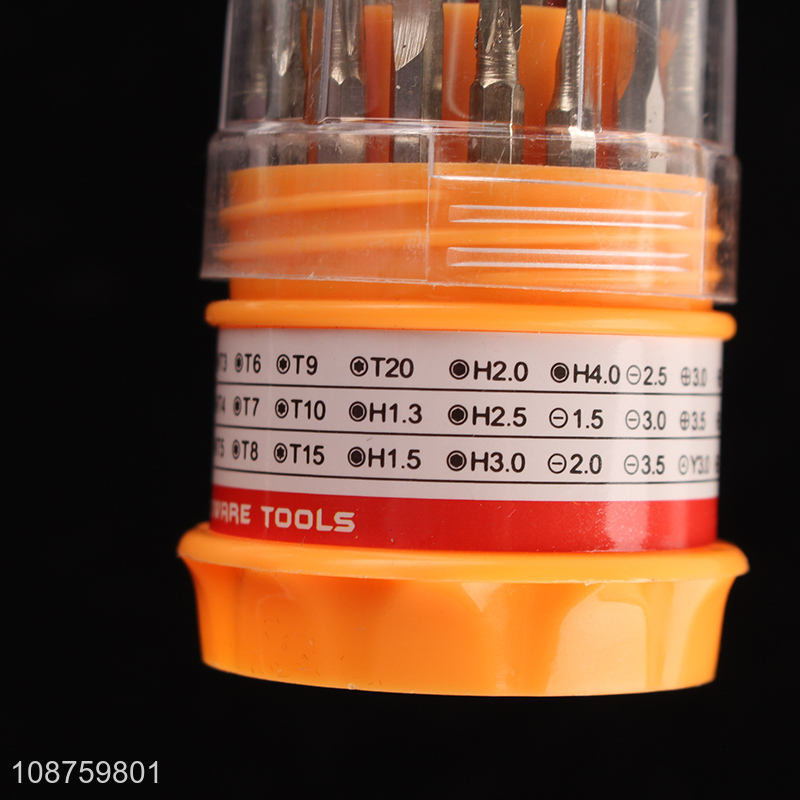 Good price 31pcs mini magnetic screwdriver set for sale