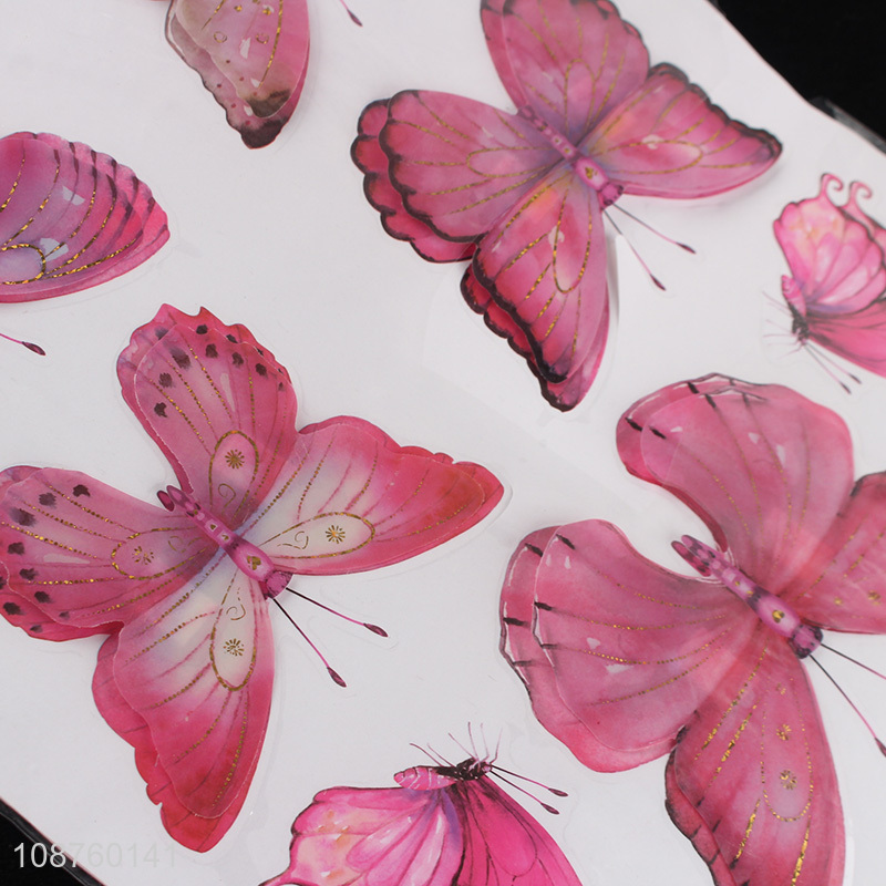 New style butterfly shaped wall decoration wall sticker for sale