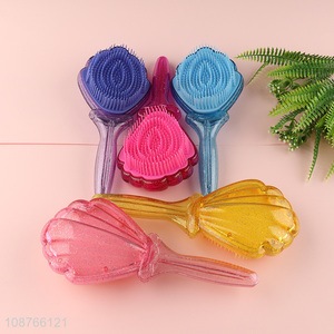 High quality plastic detangling comb hairbrush