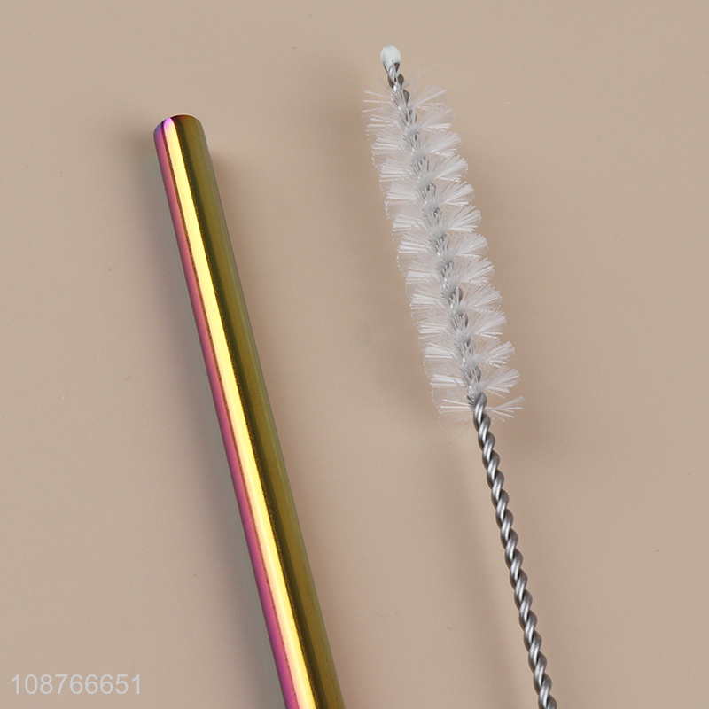 Low price bottle brush and straw set