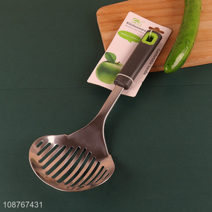 Bottom price kitchen skimmer spoon