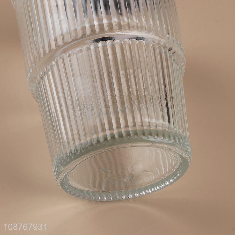 Top selling glass straw water cup