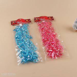 Hot selling multicolor christmas decoration bead chain